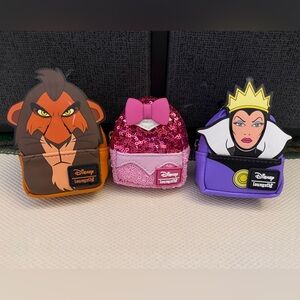 Loungefly Disney mini Backpack charms